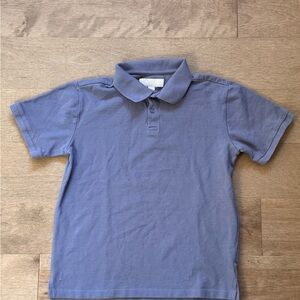 Zara Blue Boys Polo Shirt 100% Cotton